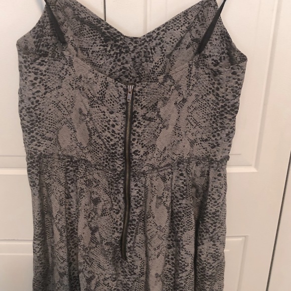 Wilfred Silk Snake Print Bustier Dress - Picture 6 of 7